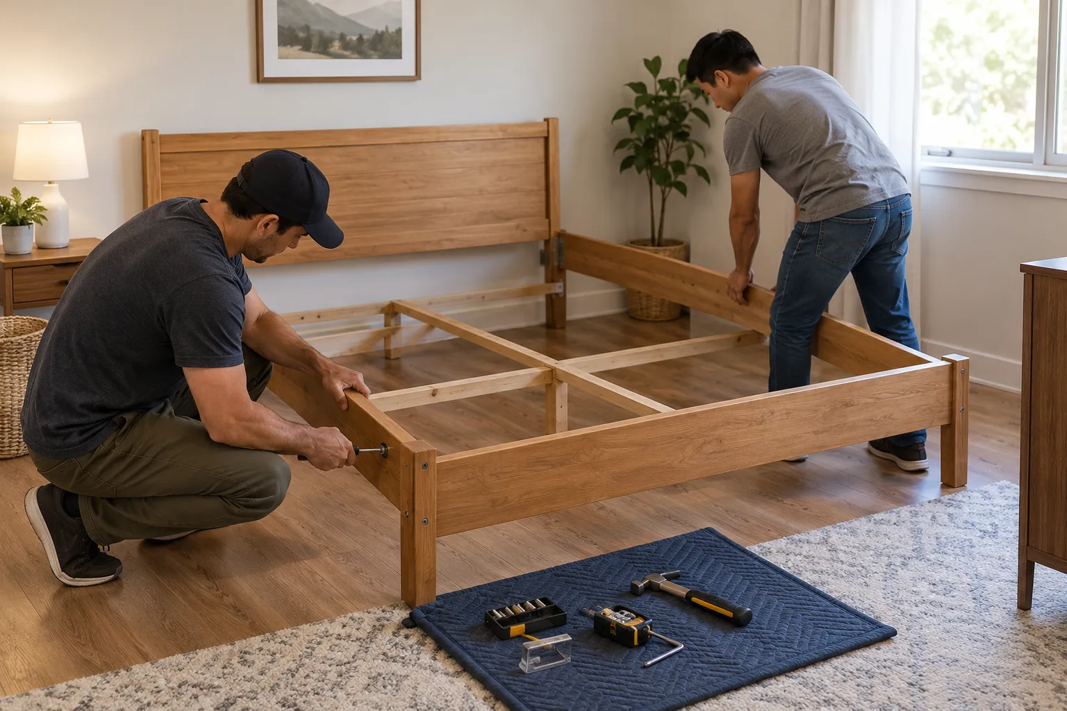 Should You Disassemble a Bed Frame Before Removal?